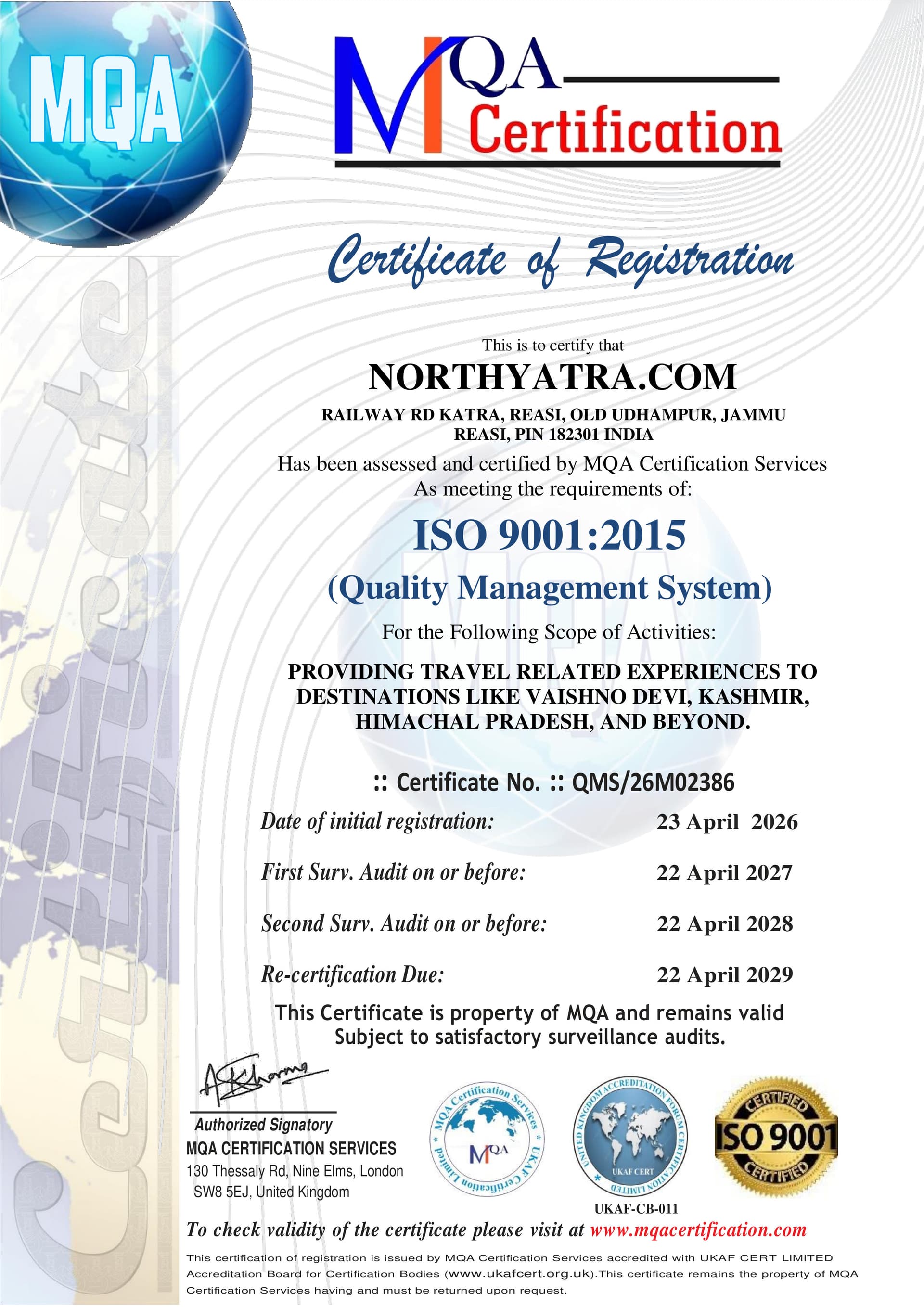 ISO 9001:2015