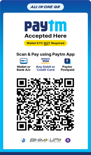 Paytm Merchant QR Code